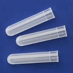 Test Tüpü, Dibi Yuvarlak, Hacim 3 ml, PP, 11,5x55 mm - 500 Ad.