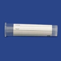 Plastik Test Tüpü, Dibi Düz, Hacim 3 ml, PP, 12x51 mm, Etiketli - 500 Ad.