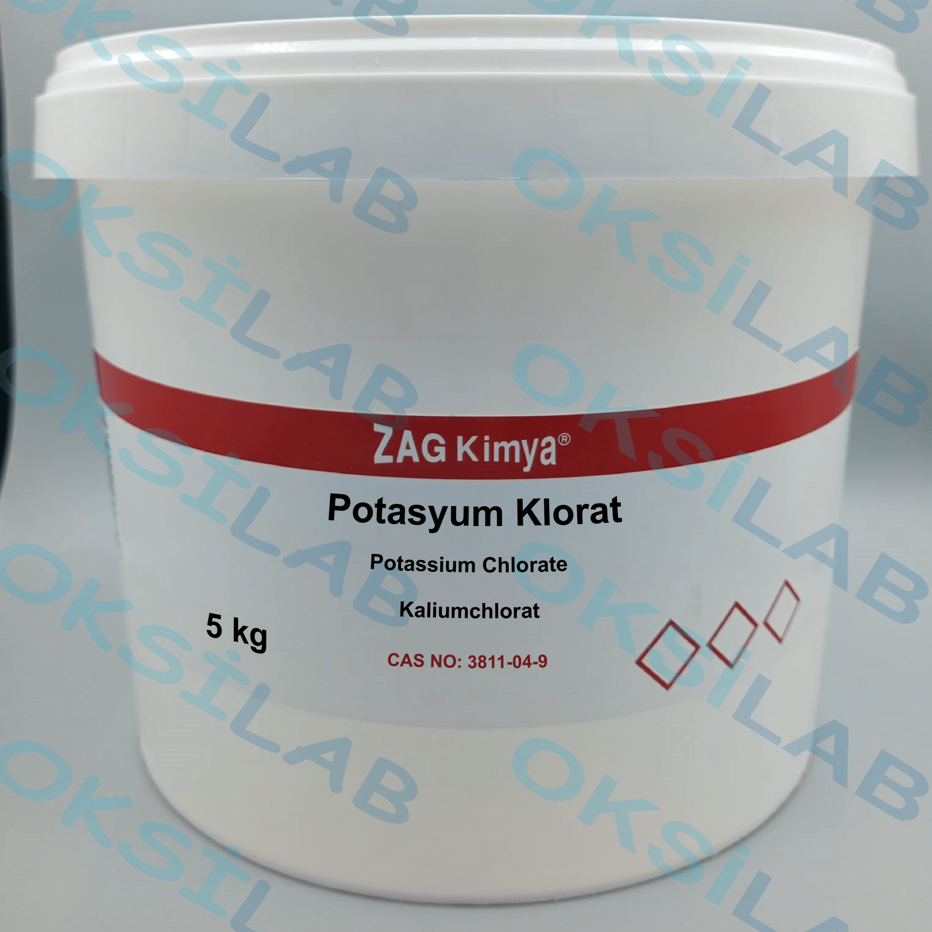 POTASYUM KLORAT %99,8 CHEM PURE - 5 KG