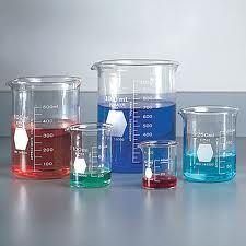 BEHER CAM KISA FORM  TAKSİMATLI     100 ML   Boro 3,3 glass