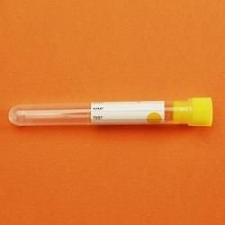 Sodyum Sitratlı Tüp, 0.5 ml, 12x92  mm, Sarı - 100 Ad.