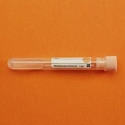 Sodyum Sitratlı Tüp, 1 ml, 12x92  mm - 100 Ad.