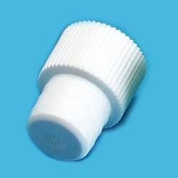 PE Tüp Kapağı,  Ø12 mm Tüplere Uygun, Beyaz - 500 Ad.