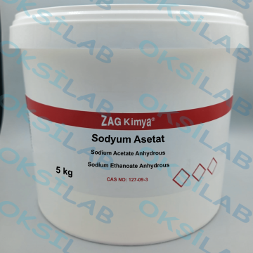 SODYUM ASETAT ANHİDRAT %99 CHEM PURE - 5 KG
