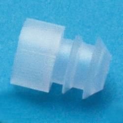 PE Yivli Kapak,  Ø11 - 13 mm Tüplere Uygun, Naturel (CE) - 1000 Ad.