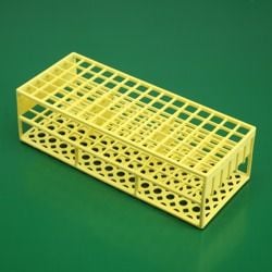 Tüp Sporu, Kare Delikli, Plastik, 13 mm, 90 Delikli, Sarı - 1 Ad.