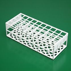 Tüp Sporu, Kare Delikli, Plastik, 21 mm, 40 Delikli, Beyaz - 1 Ad.