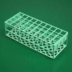 Tüp Sporu, Kare Delikli, Plastik, 21 mm, 40 Delikli, Yeşil - 1 Ad.
