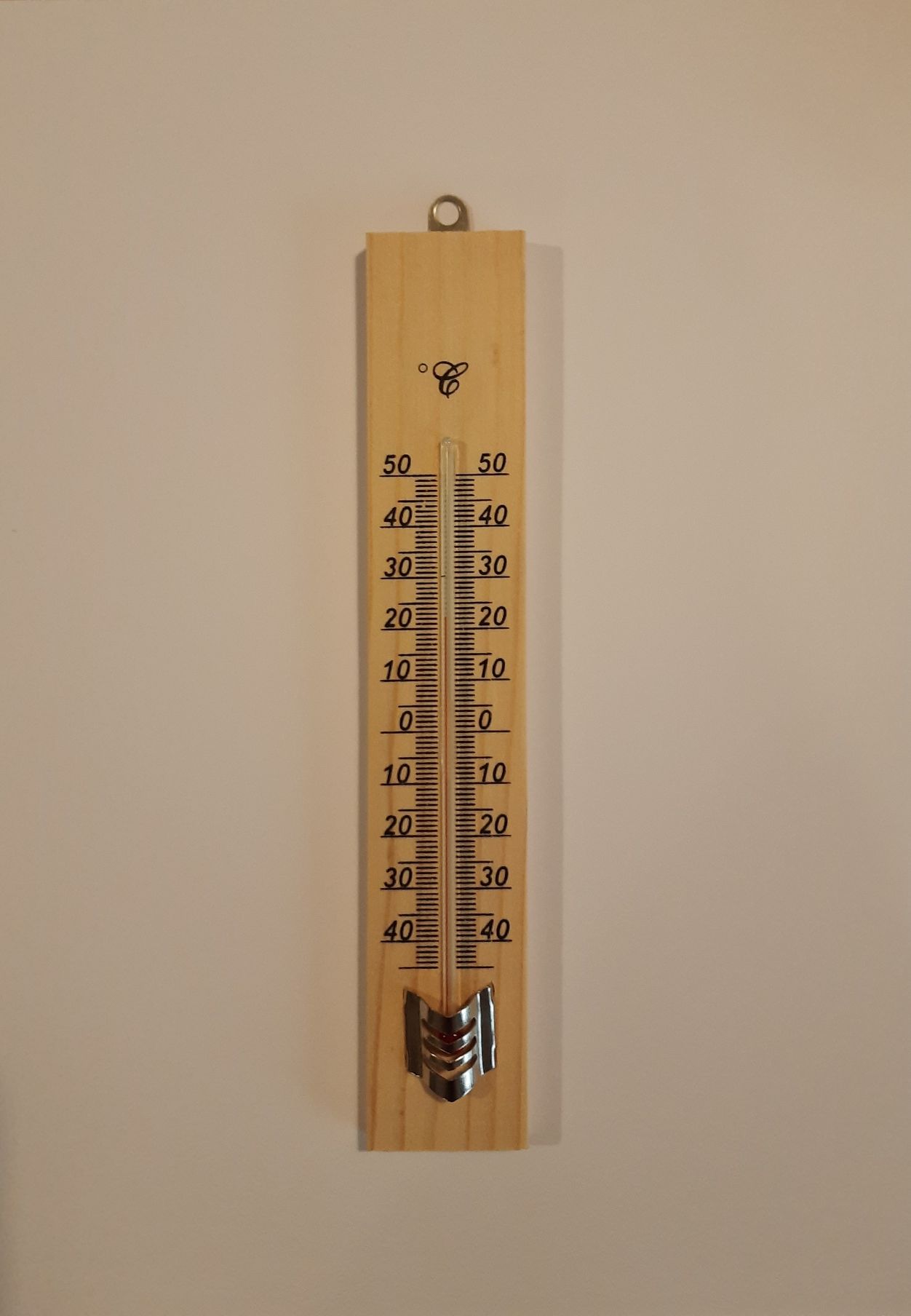 Ahşap Duvar Termometresi (TH-201)