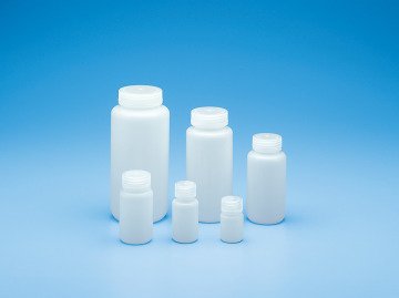 Şişe, HDPE, Silindirik, Geniş Boyunlu, 60 mL