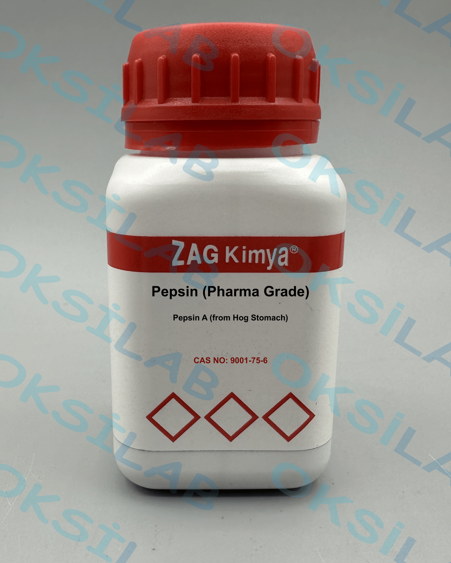 PEPSİN (DOMUZ MİDE MUKOZASI - MERCK 107185 AMBALAJLI) PHARMA GRADE - 100 GR - 100 GR