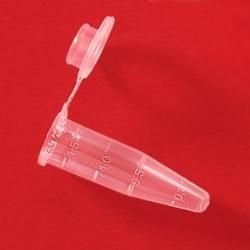 Eppendorf Tüpü 1,5 ml, Kapaklı, Kırmızı - 500 Ad.