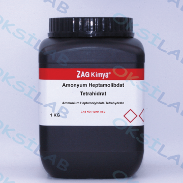 AMONYUM HEPTAMOLİBDAT TETRAHİDRAT - 1 KG