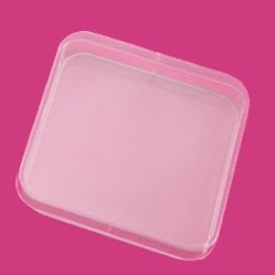 Petri Kutusu, Plastik PS 120 mm, Kare - 10 Ad.