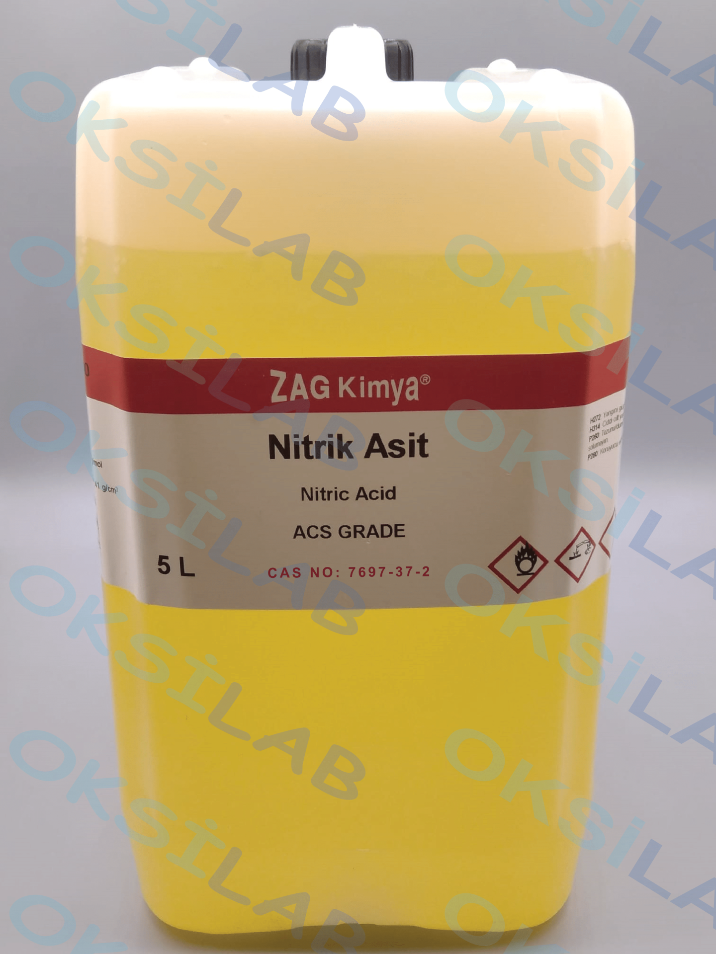 NİTRİK ASİT %52-56 CHEM PURE - 5 LT