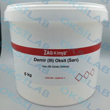 DEMİR III OKSİT SARI CHEM PURE - 5 KG