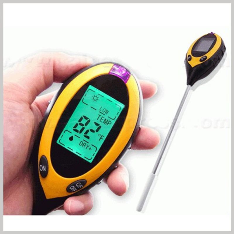 Dijital Toprak pH metre / Nem /Işık Şiddeti /Sıcaklık Ölçer