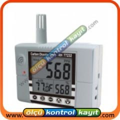Akıllı Hava Kalitesi Co2 / Sıcaklık / Nem Ölçüm Cihazı (TL-77-232)
