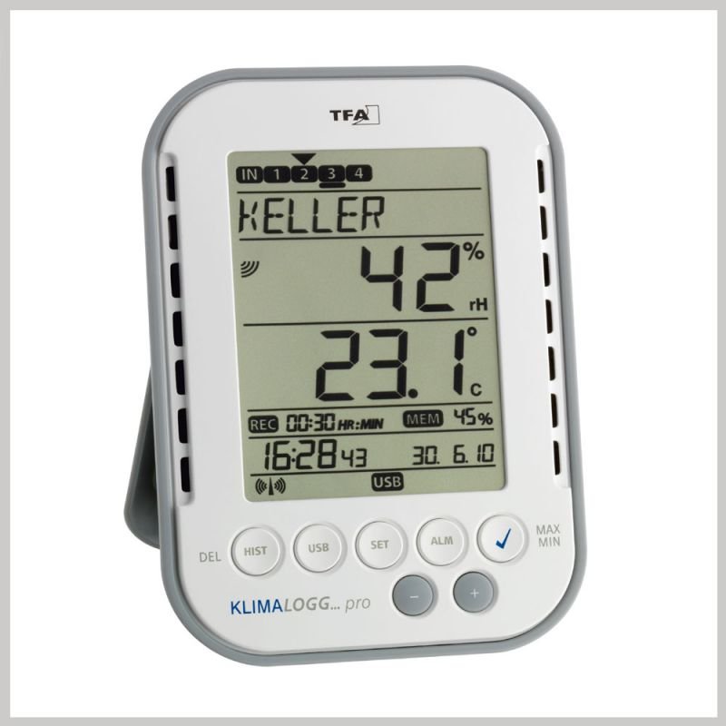 Sıcaklık ve Nem Profesyonel Datalogger