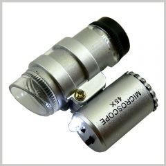 60x Mini Mikroskop (Led Aydınlatmalı)