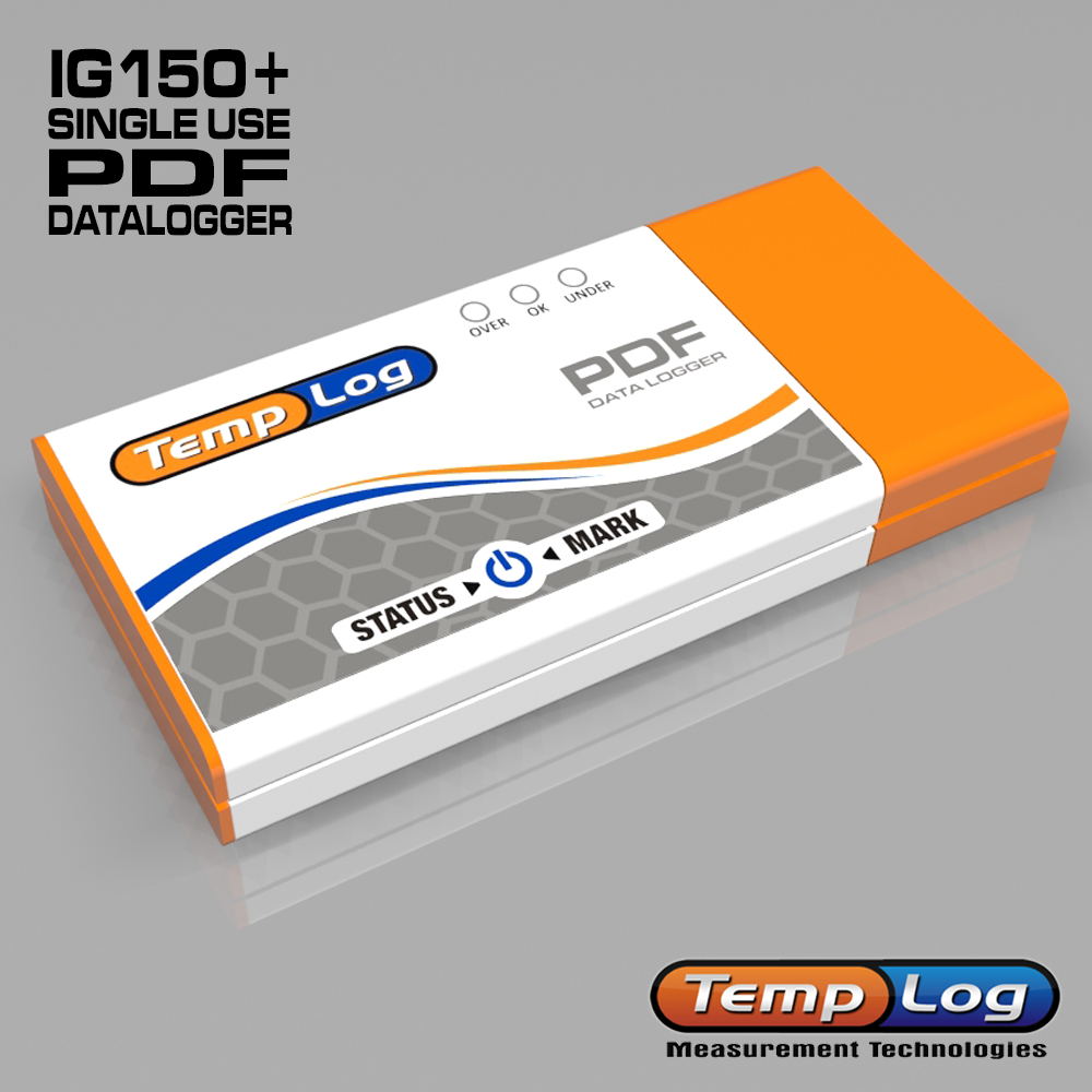 iG-150+T Tek Kullanımlık PDF Sıcaklık Kayıt Cihazı