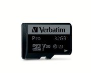 Verbatim Pro U3 32GB Micro SDXC Hafıza Kartı