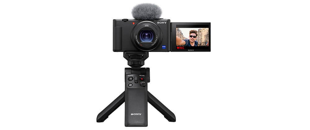 Sony ZV-1 Vlog Kamera + GP VPT2PT Çekim Kolu Set