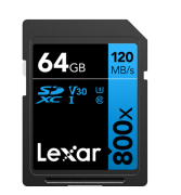 Lexar 64GB High-Performance 800x UHS-I SDHC Hafıza Kartı
