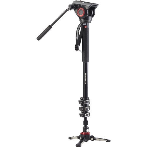 Manfrotto MVMXPRO500A Fluid Video Monopod with 500 Head