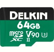 Delkin Devices 64GB Power UHS-II V90 microSDXC Hafıza Kartı