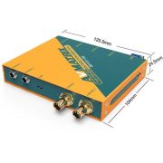 AVMatrix SD1151-12G 12G-SDI 1x5 Reclocking Distribution Amplifier