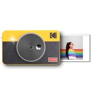 Kodak Mini Shot Combo 2 Retro Anında Baskı Dijital Fotoğraf Makinesi + Yazıcı (Sarı)