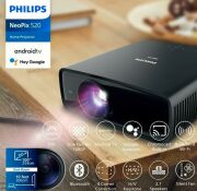 Philips Neopix 520 Full HD Android TV Wi-Fi ve Bluetooth LCD LED 100'' Ev Projeksiyon Cihazı