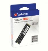 Verbatim 2TB Vi3000 Internal PCIe NVMe M.2 GEN3 SSD (3300MB Okuma/3000MB Yazma)
