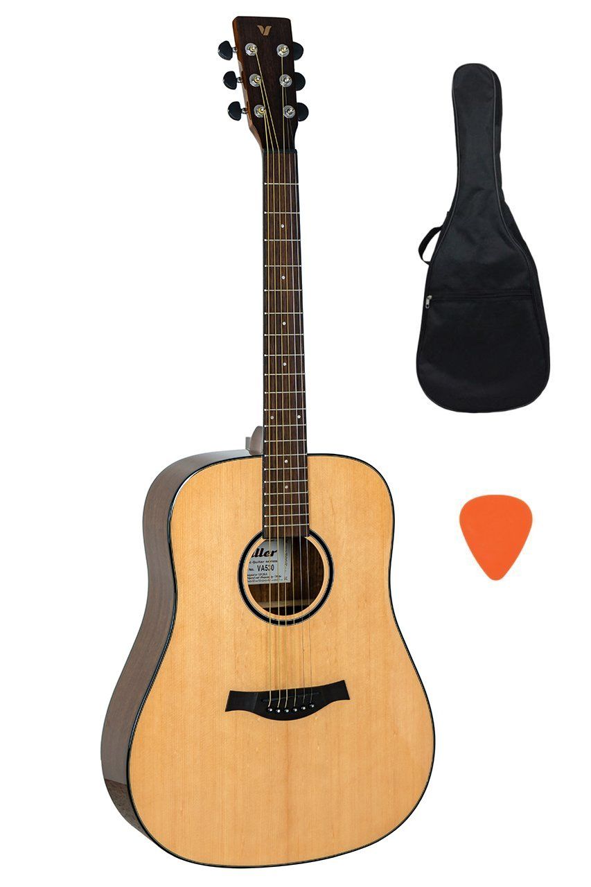 Valler VA530 Parlak Cilalı Akustik Gitar