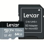 Lexar 64GB microSDXC 160MB/sn 1066x