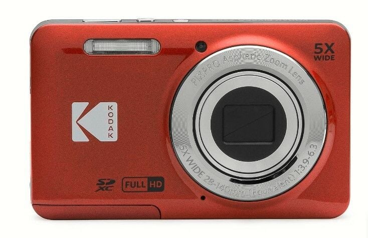 Kodak PIXPRO FZ55 Dijital Fotoğraf Makinesi (RED)