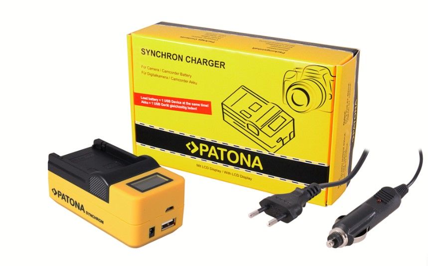 PATONA Synchron USB Charger f. Canon LPE17
