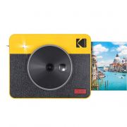 Kodak Mini Shot Combo 3 Retro Anında Baskı Dijital Fotoğraf Makinesi + Yazıcı (Sarı)