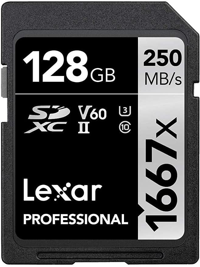 Lexar 128GB Professional 1667X UHS-II SDXC Hafıza Kartı