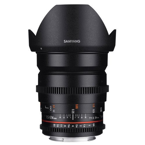 Samyang 24mm T1.5 VDSLRII Cine Lens (Canon EF)