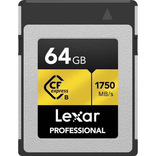 Lexar 64GB Professional CFexpress Type-B 1750MB/sn Hafıza Kartı