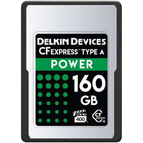 Delkin Devices 160GB Power CFexpress Type A Hafıza Kartı (DCFXAPWR160)