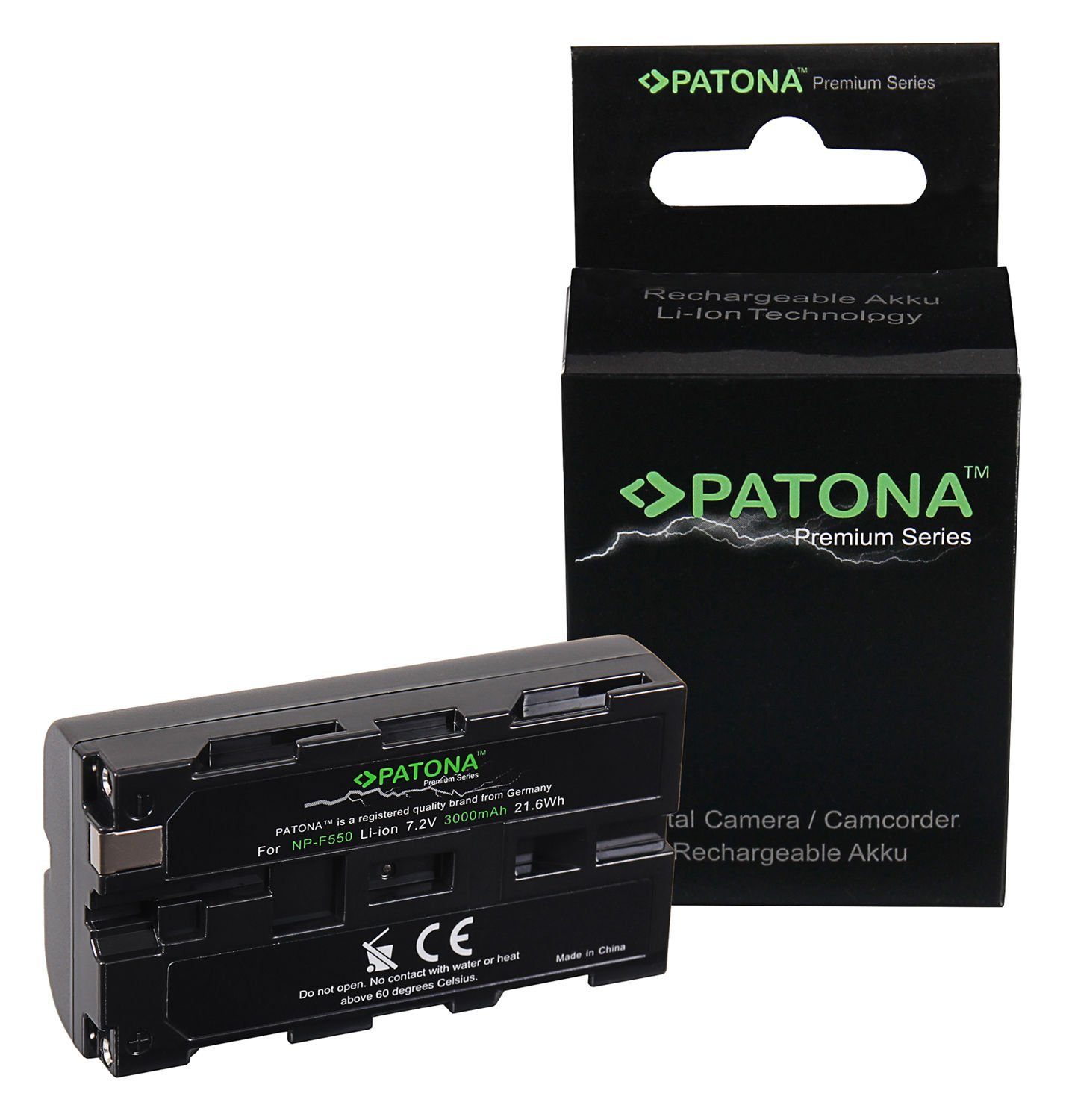 Patona 1324 Premium Battery f. Sony NP-F550 F330 F530 F750 F930 F920 F550