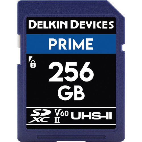 Delkin  Devices 256GB Prime SDXC UHS-II U3/V60 Hafıza Kartı (DDSDB1900256)