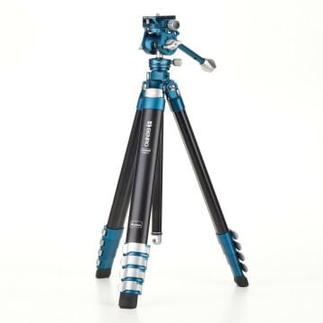 Benro CyanBird 2’si 1 arada Alüminyum Foto/Video Tripod Kiti