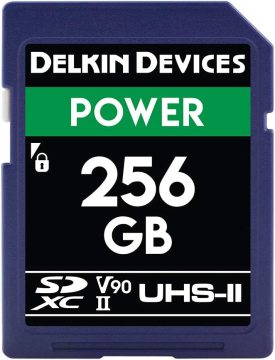 Delkin Devices 256GB Power SDXC UHS-II U3/V90 Hafıza Kartı (DDSDG2000256)