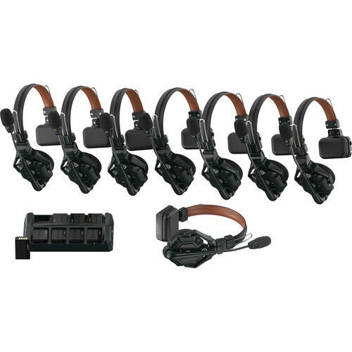 Hollyland Solidcom C1 Pro-8S Full-Duplex ENC Wireless Intercom System with 8 Headsets (1.9 GHz)