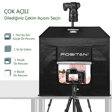 Fositan F40 II Portatif Taşınabilir Işıklı Kabin (40 X 40cm)