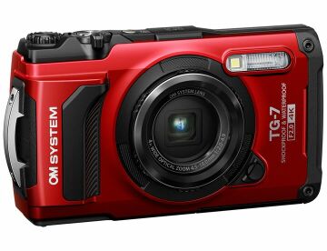 OM System Tough TG-7 Fotoğraf Makinesi (Red)